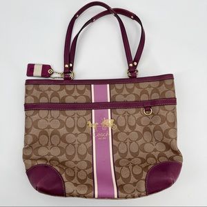 coach canada tote bolsas